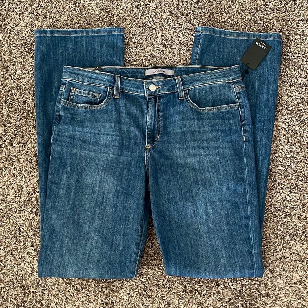 JOE'S JEANS Mid-Rise Bootcut AMANA Jeans Med dark Wash. NEW WITH TAGS. Size 32 - Picture 4 of 8